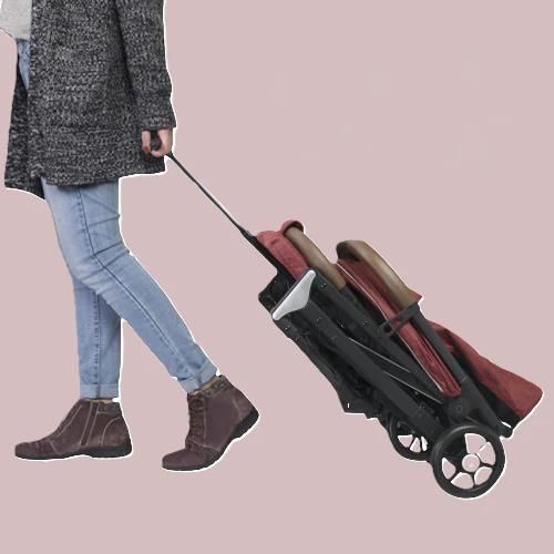 LightStroller - Rouge : La Poussette Légère et Pliable pour Tous les Déplacements – Image 5