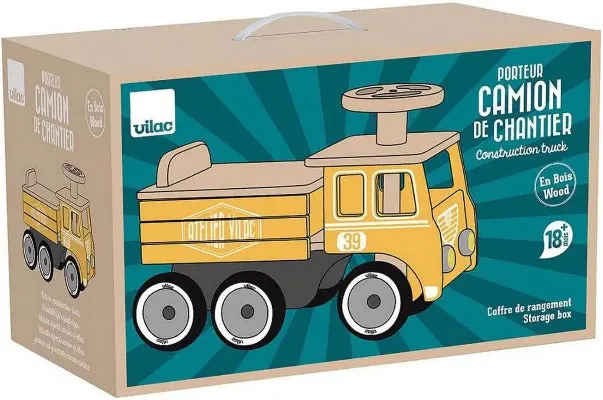 porteur camion de chantier en bois Vilac – Image 5